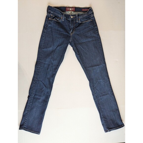 Lucky Brand Sofia Straight Jeans Women's Blue Stretch Denim Size 2/26 - Picture 1 of 7
